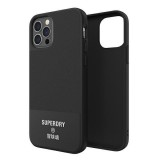 Coque iPhone 11 Pro Max - Superdry Moulded Canvas Hardcase - Noir