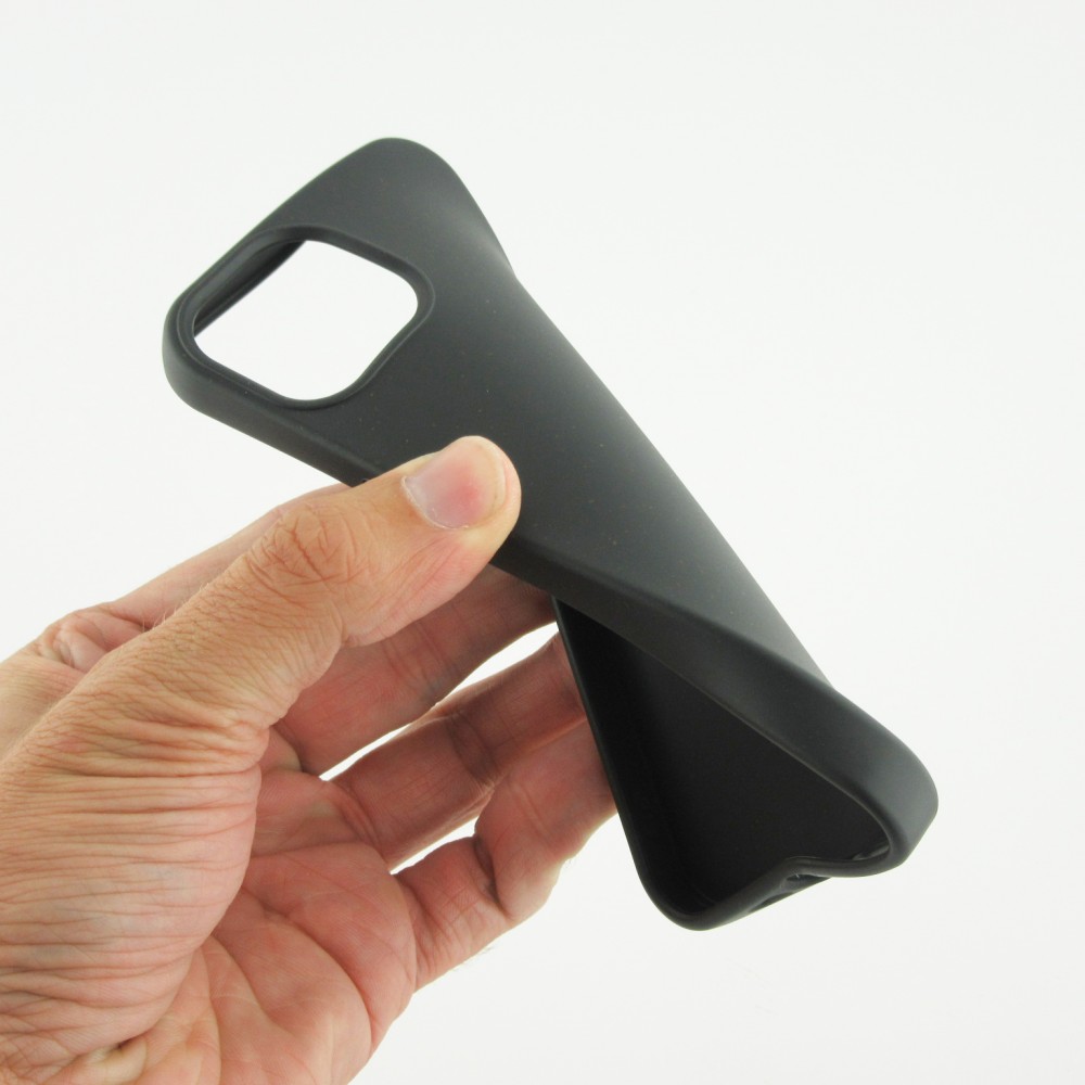 Coque iPhone 13 - Bio Eco-Friendly biodégradable écologique nature - Noir