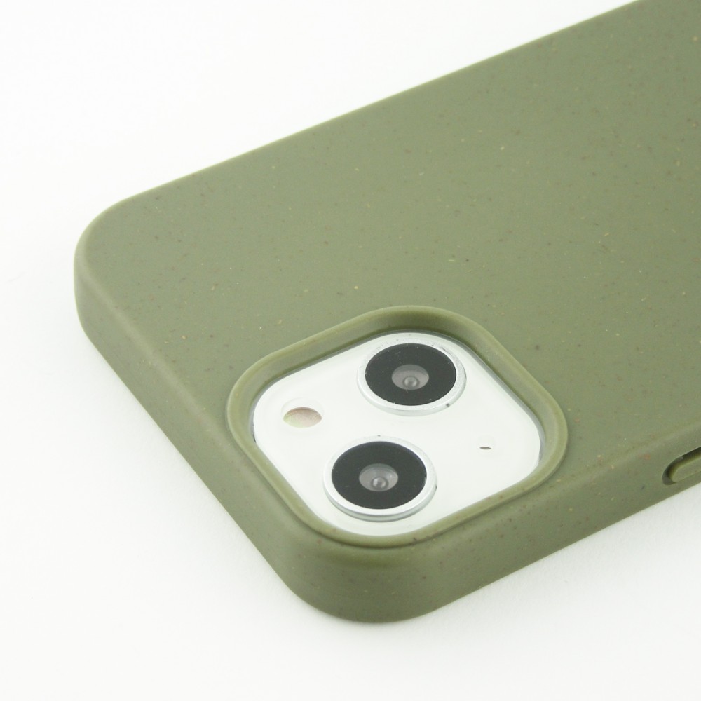 Coque iPhone 15 - Bio Eco-Friendly biodégradable écologique nature - Vert foncé
