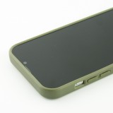 Coque iPhone 15 - Bio Eco-Friendly biodégradable écologique nature - Vert foncé