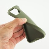 Coque iPhone 15 - Bio Eco-Friendly biodégradable écologique nature - Vert foncé
