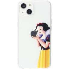 Coque iPhone 15 - Gel cartoon Blanche neige