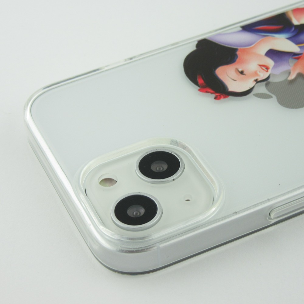 Coque iPhone 15 - Gel cartoon Blanche neige
