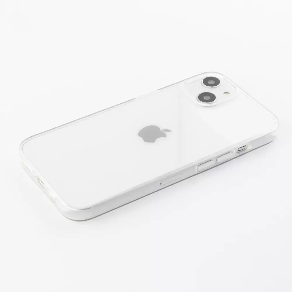 iPhone 15 Plus Case Hülle - Gummi Transparent Silikon Gel Simple Super Clear flexibel
