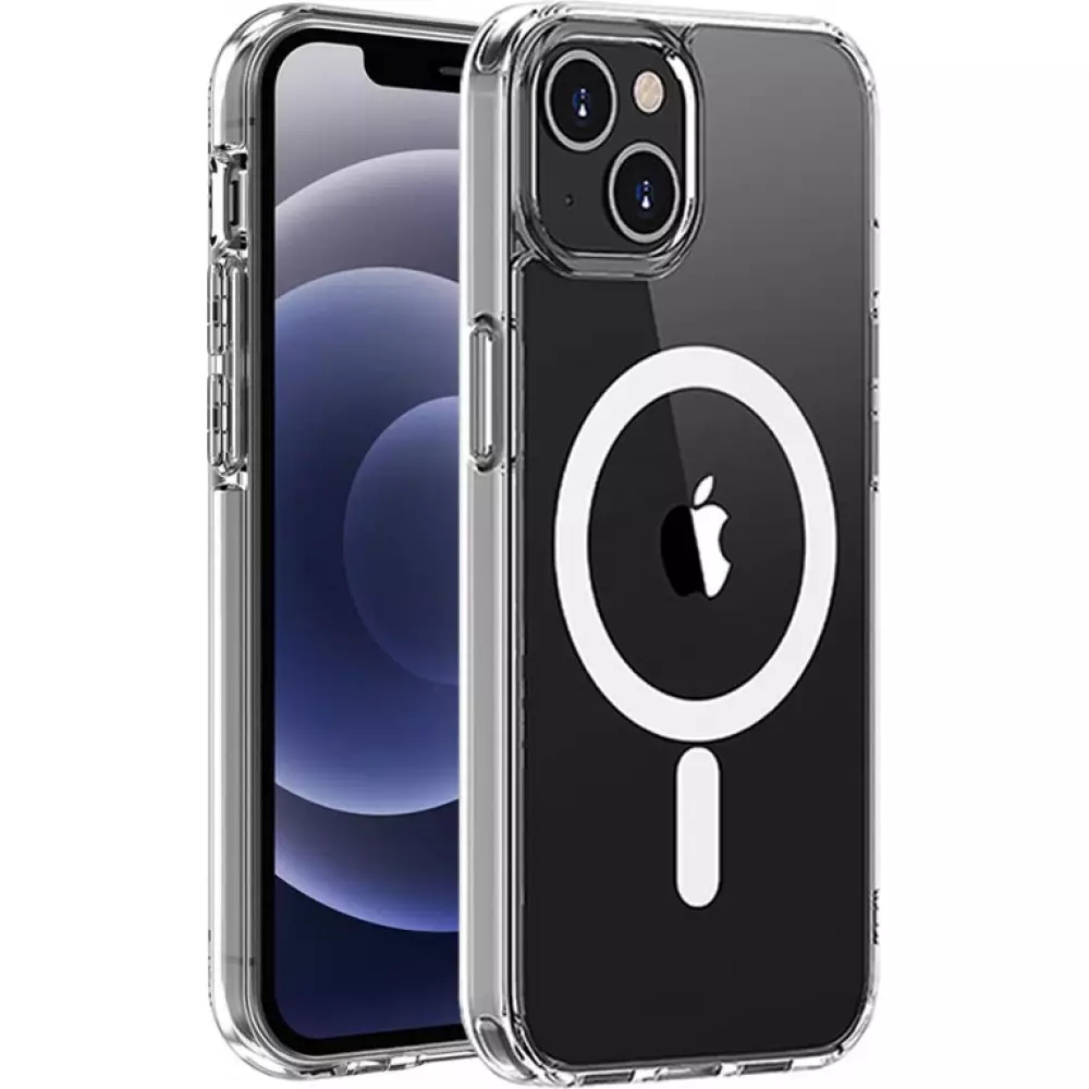 Hülle iPhone 11 Pro Max - MagSafe kompatibel Gummi transparent TPU Silikon