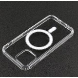 Coque iPhone 11 Pro - Gel transparent compatible MagSafe silicone TPU Super Clear