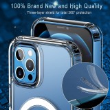 Coque iPhone 11 Pro - Gel transparent compatible MagSafe silicone TPU Super Clear