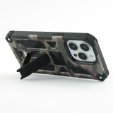 Coque iPhone 13 Pro - Armor Camo - Brun