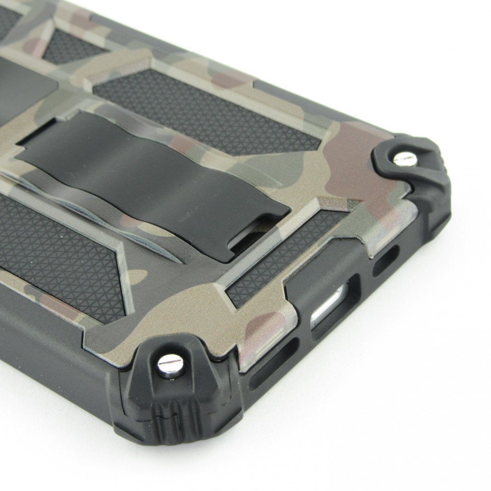 Coque iPhone 13 Pro - Armor Camo - Brun