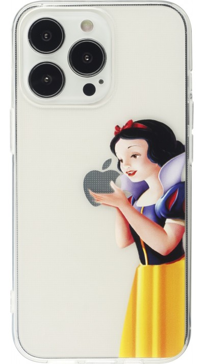 iPhone 16 Pro Max Case Hülle - Gummi cartoon Schneewittchen