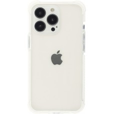 Coque iPhone 13 Pro Max - Bumper Stripes - Blanc