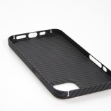 Coque iPhone 16 Pro Max - Carbomile case de protection en fibre de carbone aramide véritable - Noir