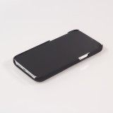 Coque iPhone 13 Pro Max - Design 3D stylé de doudoune avec couture décorative - Noir