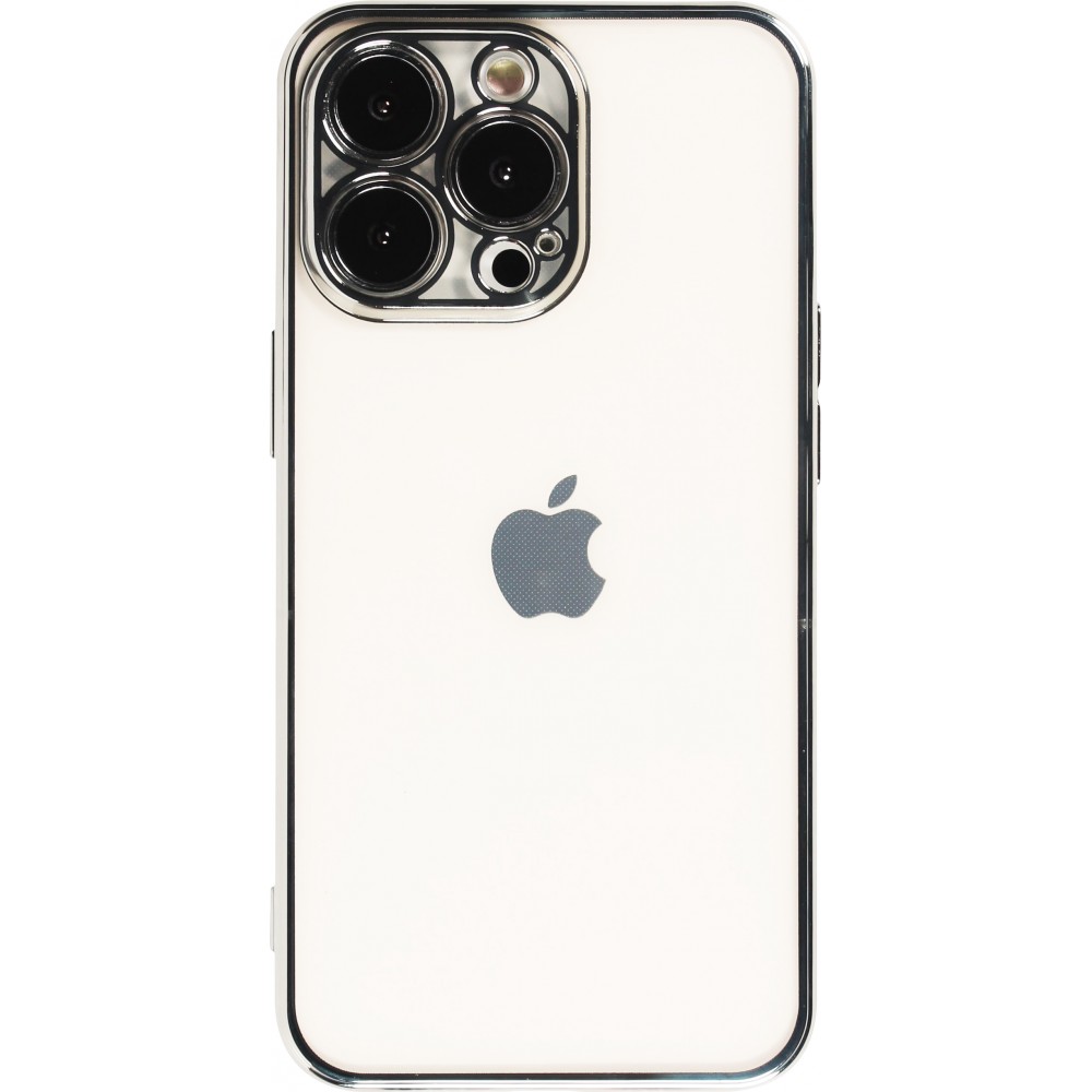 Coque iPhone 14 Pro - Electroplate - Argent