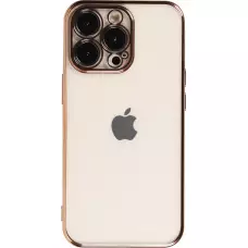 Hülle iPhone 13 Pro Max - Electroplate - Gold