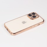 Hülle iPhone 14 Pro Max - Electroplate - Gold