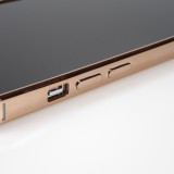 Hülle iPhone 14 Pro Max - Electroplate - Gold