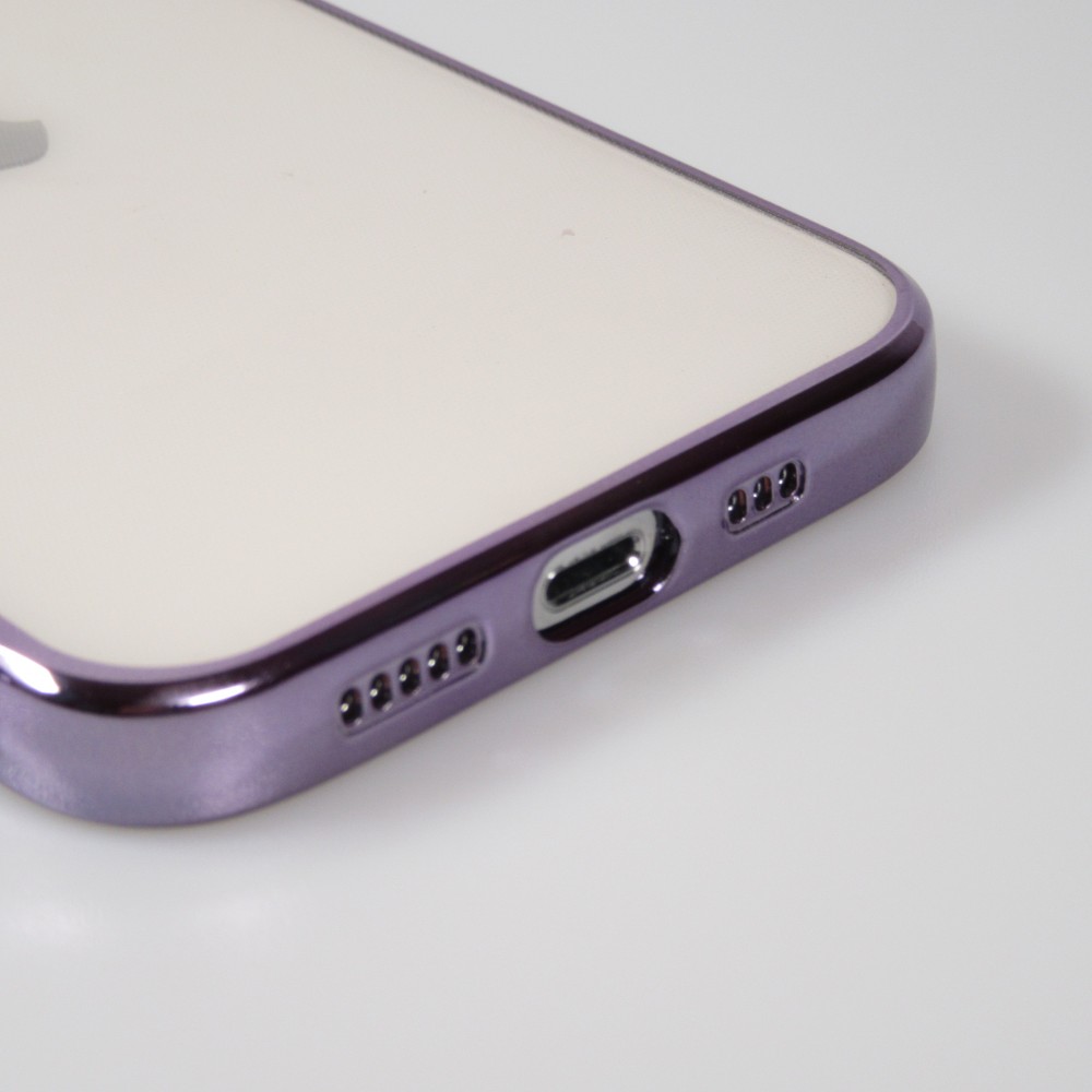 Coque iPhone 14 Pro Max - Electroplate - Violet