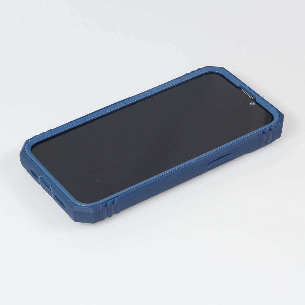 Coque iPhone 13 Pro - Full Body Armor Military-Grade - Bleu