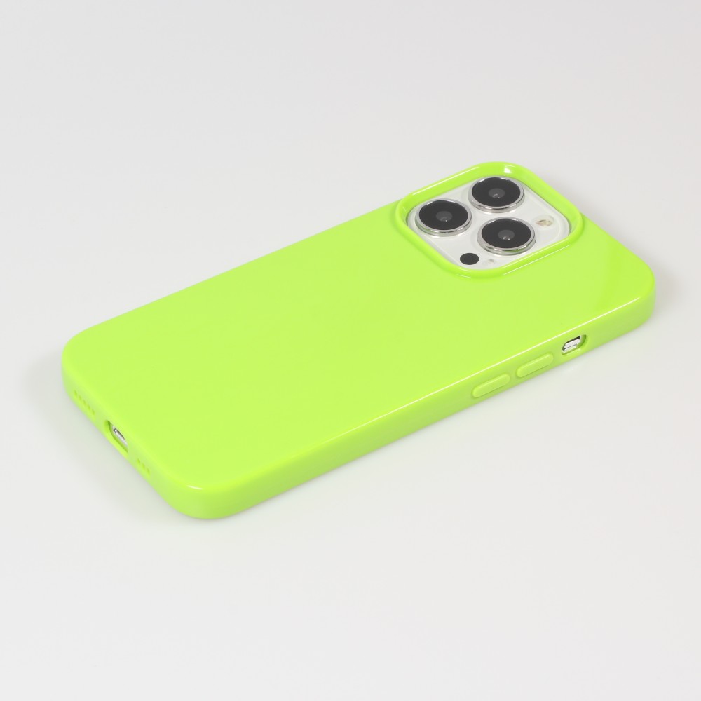Coque iPhone 14 Pro Max - Gel - Vert