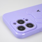 Coque iPhone 13 Pro - Gel Dead bear 3D - Violet