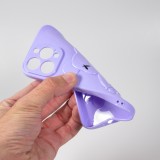 Coque iPhone 13 Pro - Gel Dead bear 3D - Violet