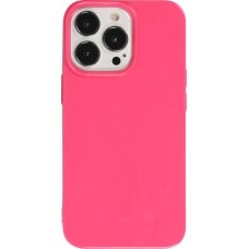 Coque iPhone 13 Pro Max - Gel - Rose foncé