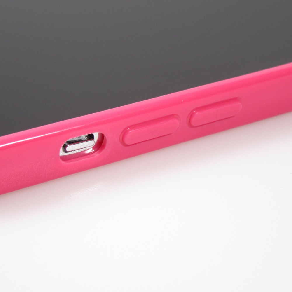Coque iPhone 13 Pro Max - Gel - Rose foncé