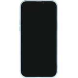 Coque iPhone 14 Pro - Gel souple avec vitre de protection caméra MagSafe - Bleu