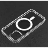 Hülle iPhone 13 Pro - MagSafe kompatibel Gummi transparent TPU Silikon