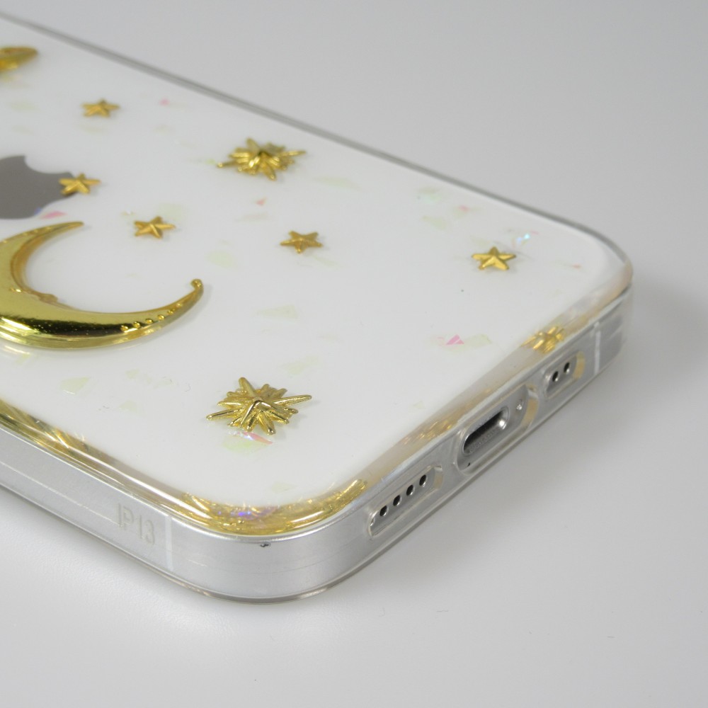 Coque iPhone 13 Pro Max - Glass 3D Espace - Transparent