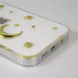 Hülle iPhone 13 Pro Max - Glass 3D Universum - Transparent