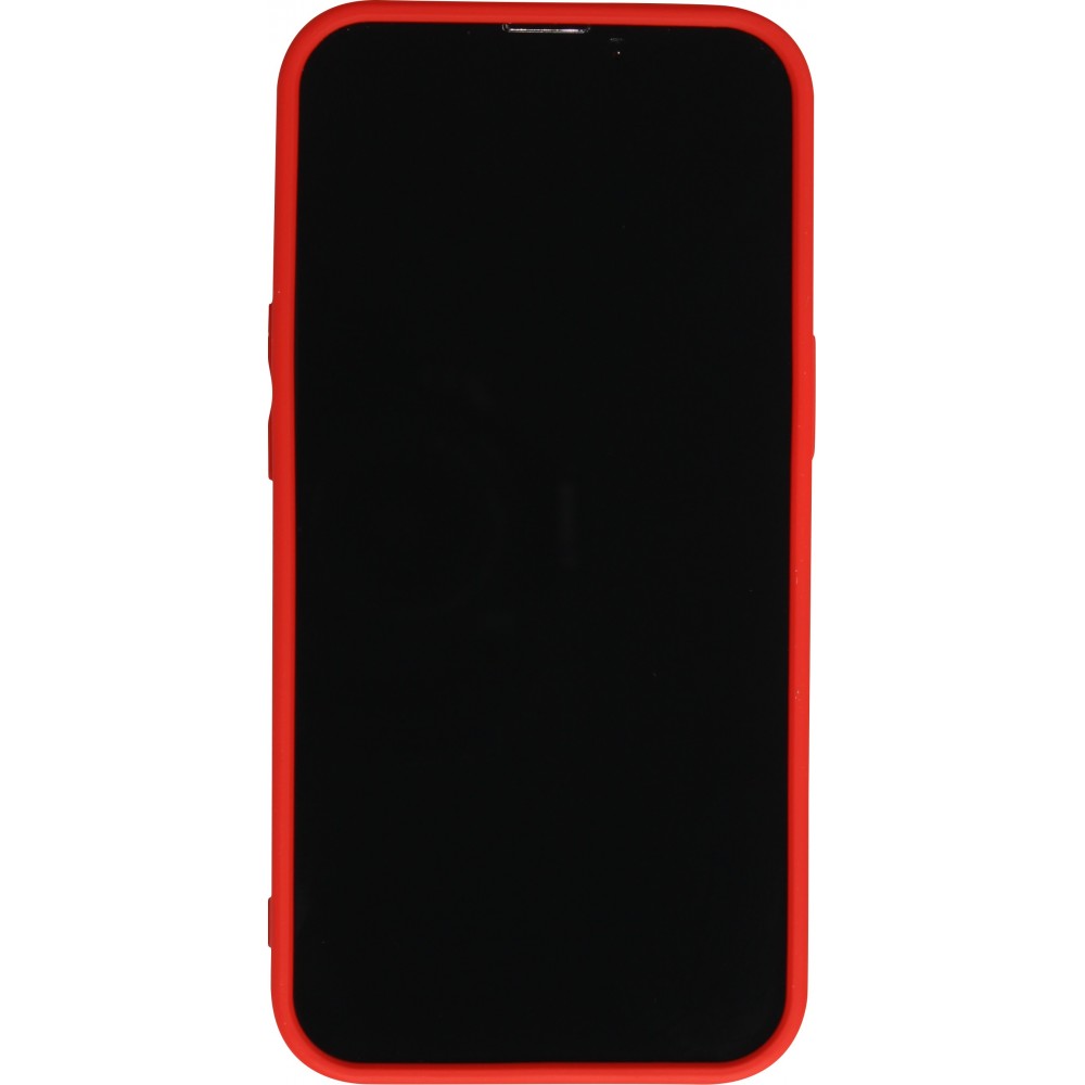 Coque iPhone 13 Pro Max - Luxury Matelassé diamant - Rouge