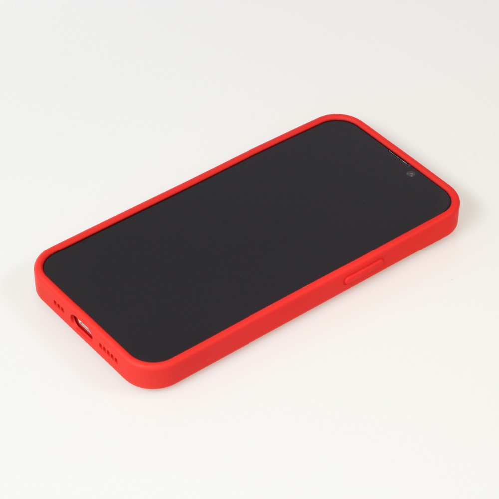 Coque iPhone 13 Pro Max - Luxury Matelassé diamant - Rouge
