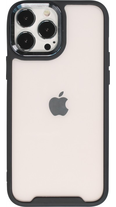 Coque iPhone 13 Pro Max - Fashion Case Pro Camera 360° protection silicone - Noir