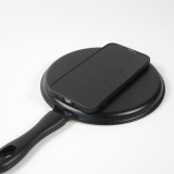 Coque iPhone 13 Pro Max - Poêle plate 3D avec poignée - Noir