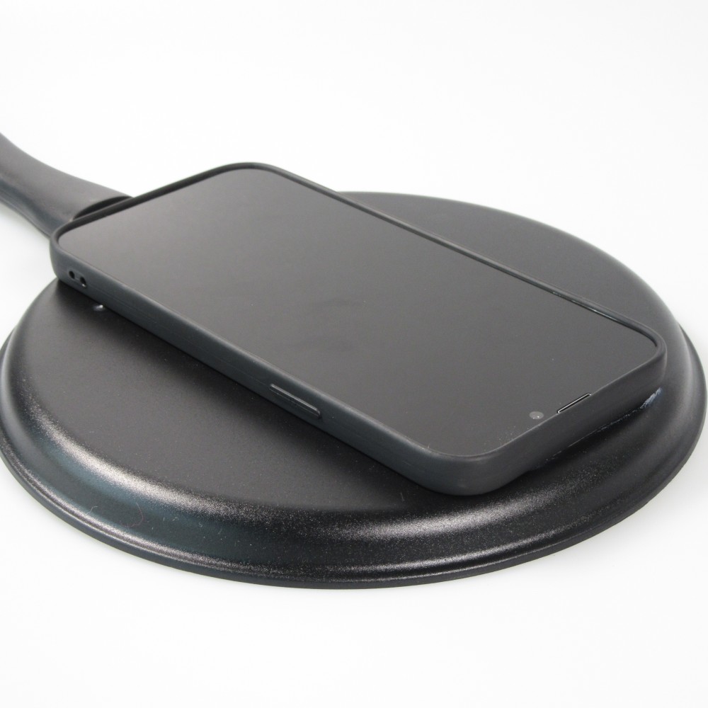 Coque iPhone 13 Pro Max - Poêle plate 3D avec poignée - Noir