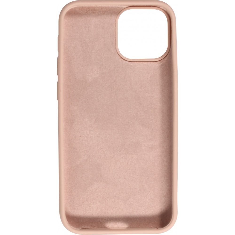 Coque iPhone 15 Pro - Soft Touch rose pâle