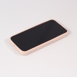 Coque iPhone 15 Pro - Soft Touch rose pâle