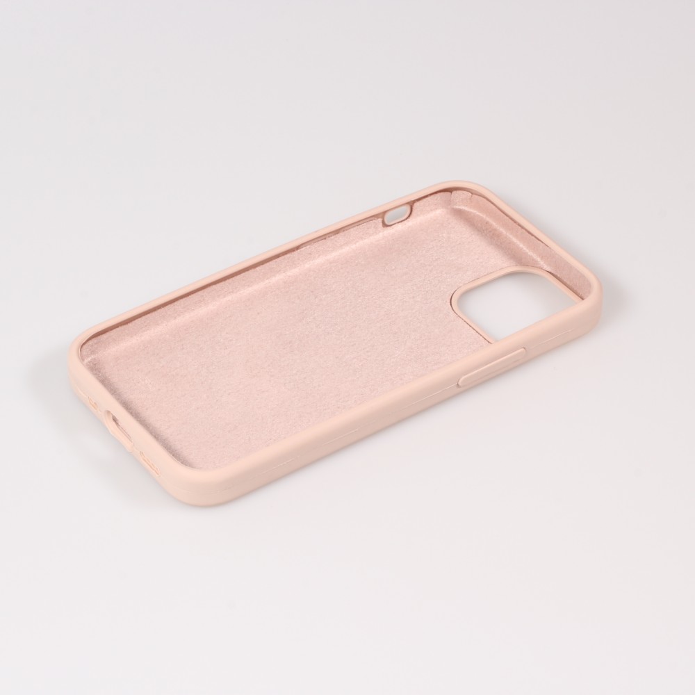 Coque iPhone 15 Pro - Soft Touch rose pâle