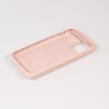 Coque iPhone 15 Pro - Soft Touch rose pâle