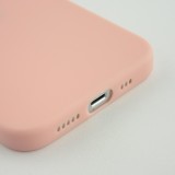 Coque iPhone 15 Pro Max - Silicone Mat - Rose clair