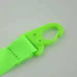 iPhone 13 Pro Max Case Hülle - Silikon mit Kordel und Haken - Hellgrün