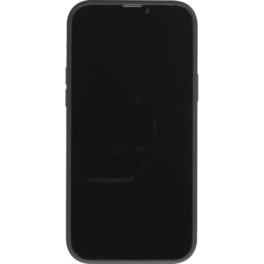 Coque iPhone 12 Pro Max - Silicone rigide tufting tapis de fleurs souriantes