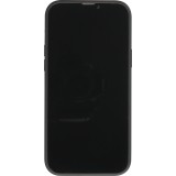 Coque iPhone 12 Pro Max - Silicone rigide tufting tapis de fleurs souriantes