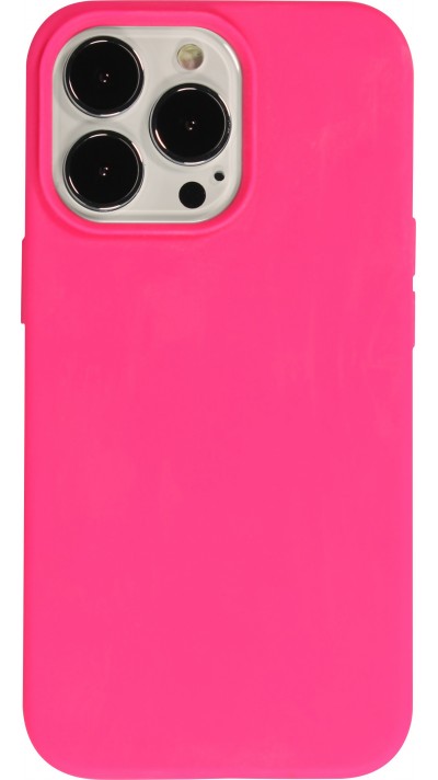 Coque iPhone 15 Pro Max - Soft Touch - Rose foncé
