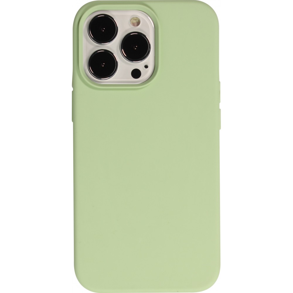 Coque iPhone 15 Pro - Soft Touch - Vert clair