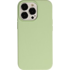 Coque iPhone 15 Pro - Soft Touch - Vert clair
