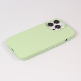 Coque iPhone 15 Pro - Soft Touch - Vert clair