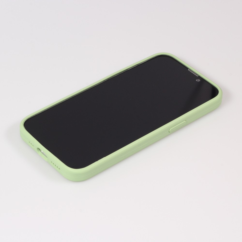 Coque iPhone 15 Pro - Soft Touch - Vert clair
